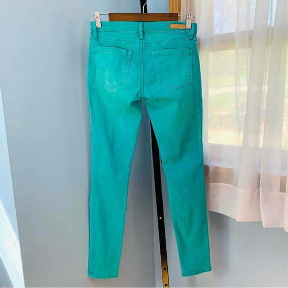 Blank NYC Aqua Green Skinny Jeans - Picture 6 of 8